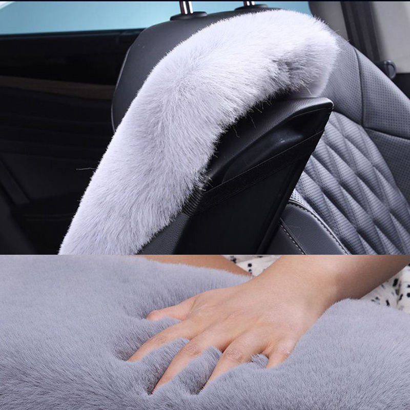 Interior Design Product - Universal รถพนักพิง Plush WARM Pad Anti