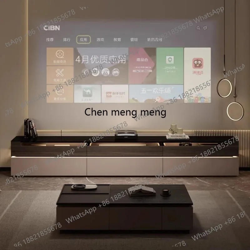 Interior Design Tv Room - แฟชั่นทันสมัย โต๊ะวางทีวี ภาพยนตร์ นักเล่นเกม ดีไซน์เรียบง่าย วินเทจ