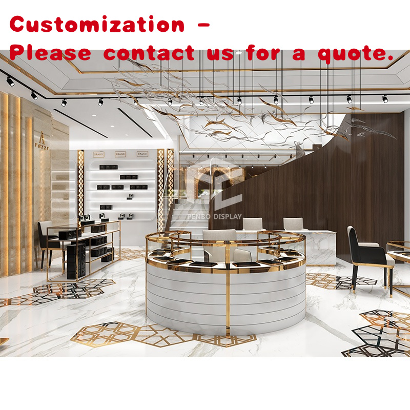 Interior Design Dubai - ออกแบบตกแต่งภายในร้านเสื้อผ้าหรูหราแบบดูไบ ร้านขายเครื่องประดับสั่งทำ ร้านบูติกเสื้อผ้า ตู้โชว์สินค้า ตู้โชว์ผ้าคลุมศีรษะฮิญาบ