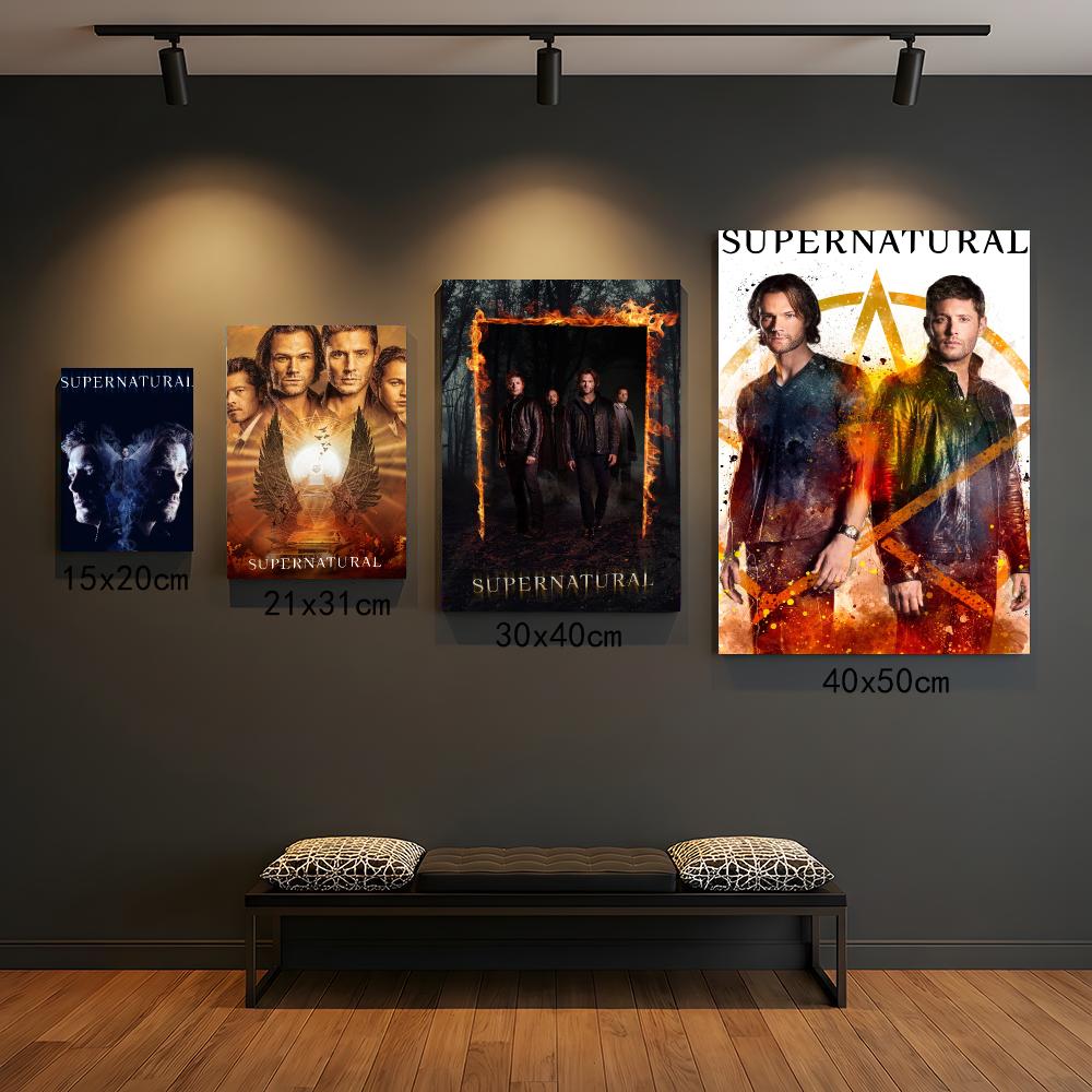 Interior Design Tv Room - ภาพวาดลายเส้นตัวอักษรศิลปะจากซีรีส์ทีวี S-Supernatural-L ตกแต่งห้องนั่งเล่นด้วยลวดลายพฤกษศาสตร์ที่สง่างามสำหรับการออกแบบตกแต่งภายในที่ทันสมัย