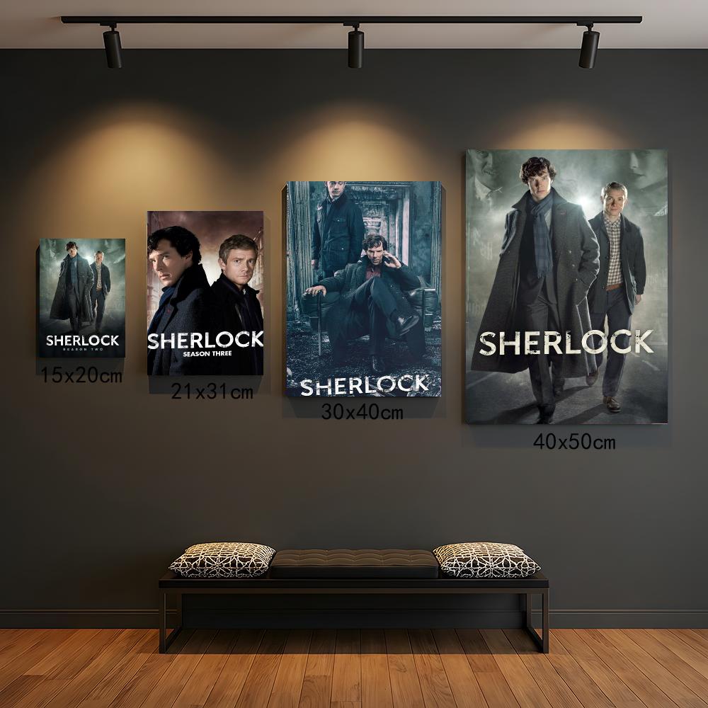 Interior Design Tv Room - ซีรีส์ทีวี S-Sherlock-K ภาพวาดลายเส้นประดับตกแต่งลายพฤกษศาสตร์ที่หรูหราสำหรับห้องนั่งเล่น ดีไซน์ตกแต่งภายในที่ทันสมัย
