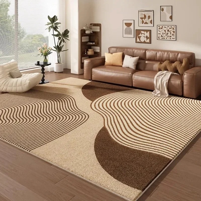 พรมปูพื้นขนาดใหญ่สำหรับห้องนั่ - Printed Rug Abstract บทวิจารณ์และราคา