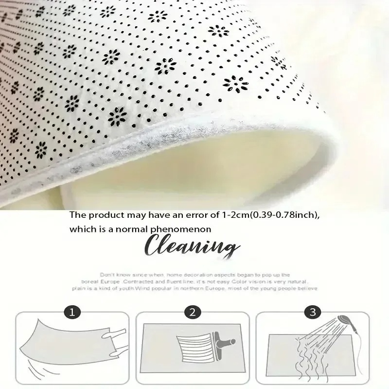 พรมปูพื้นขนาดใหญ่สำหรับห้องนั่ - Printed Rug Abstract บทวิจารณ์และราคา
