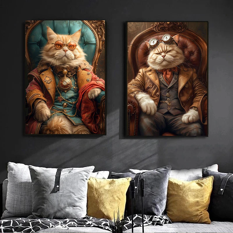 โปสเตอร์ภาพพิมพ์รูปสัตว์แนวสตี - Interior Design Sketch บทวิจารณ์และราคา