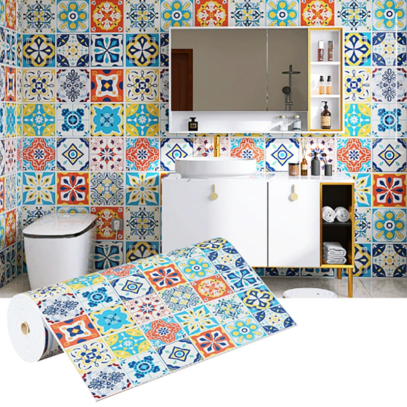 สติกเกอร์ติดผนังครัว PVC แบบยุ - Interior Design Kitchen บทวิจารณ์และราคา