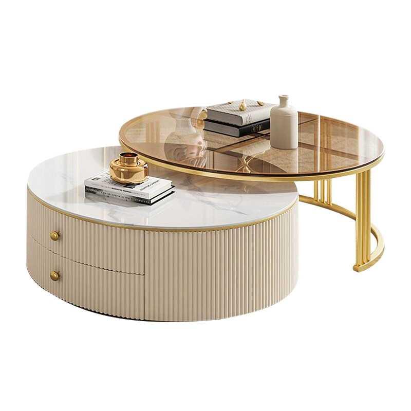 ชุดโต๊ะกาแฟหินอ่อนไม้หรูหราทัน - Interior Design Luxury Living Room บทวิจารณ์และราคา