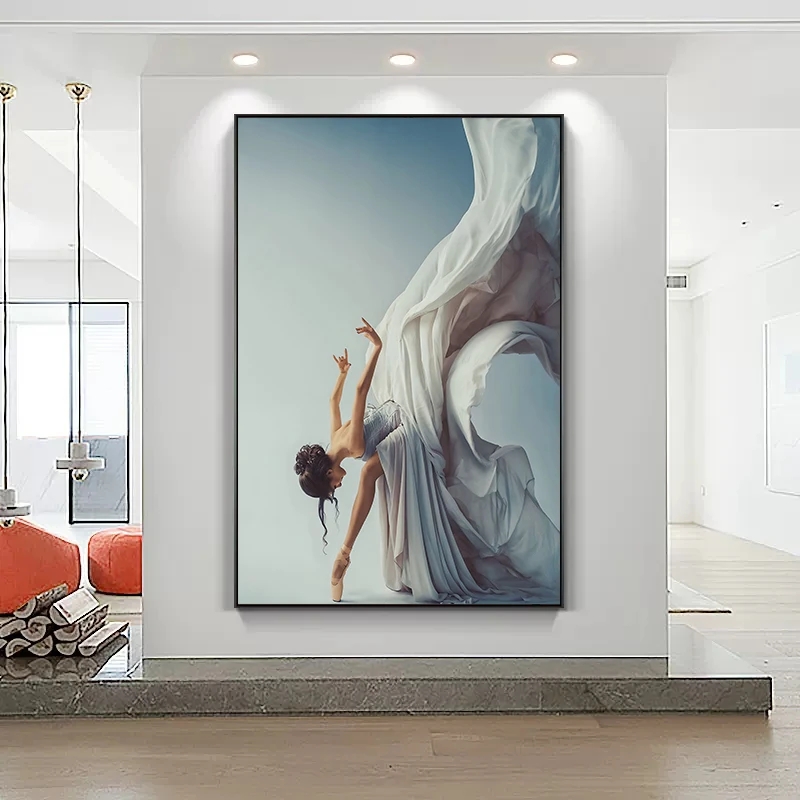 โมเดิร์นสาวเต้นรําบัลเล่ต์ภาพว - Interior Design House บทวิจารณ์และราคา