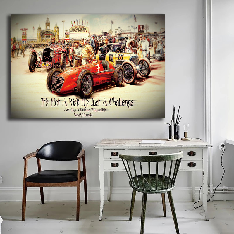 โปสเตอร์รถวินเทจแบบย้อนยุคงานศ - Interior Design Sketch บทวิจารณ์และราคา